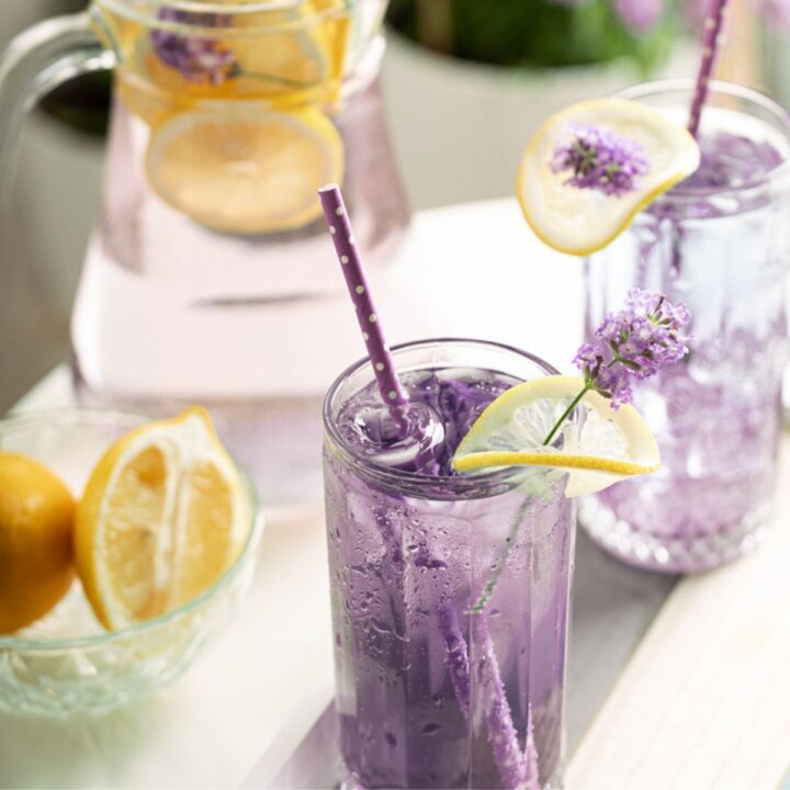 lavender lemonade mocktail