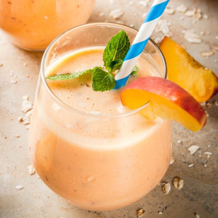 peach smoothie recipe