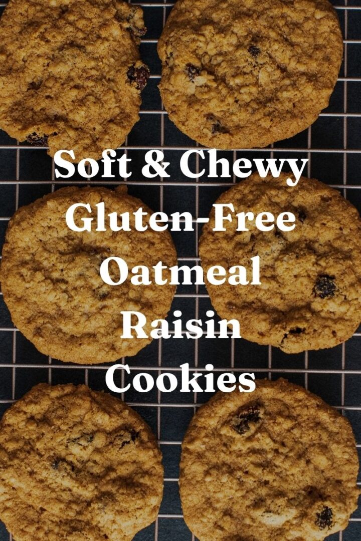 Soft & Chewy Gluten-Free Oatmeal Raisin Cookies
